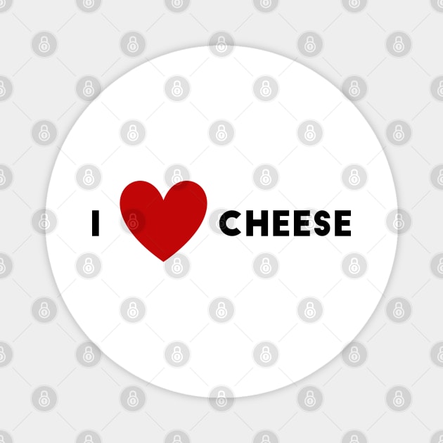 I Heart Cheese Magnet by WildSloths